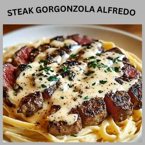 Steak Gorgonzola Alfredo Recipe