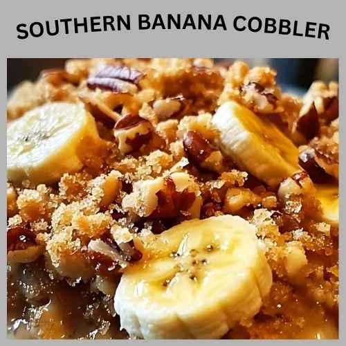 Southern Banana Cobbler